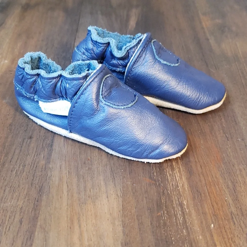 Robeez Leather Shoe Sz 0-6M